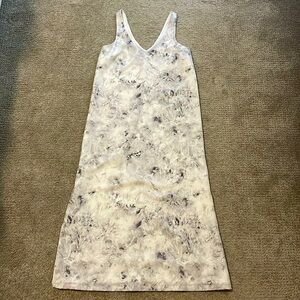 Lululemon Tie Dye Column Midi Dress